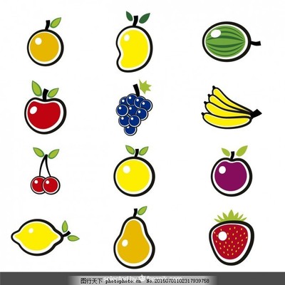 五顏六色的水果收集 手機(jī)攝影新時(shí)尚